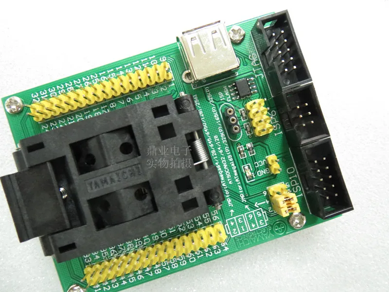 Оригинальное тестовое сиденье ATMEL IC ATmega128/64/645/169 зажигающий адаптер | Автомобили и