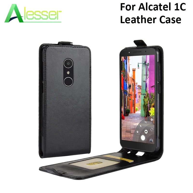 Alesser для Alcatel 1C кожаный чехол Роскошный кошелек PU телефона 5009A 5009D флип | Мобильные