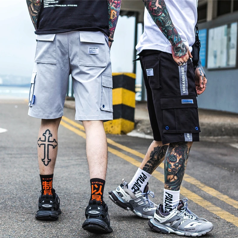 Летние шорты Повседневная Уличная одежда 2019 хип-хоп модные короткие джоггеры до