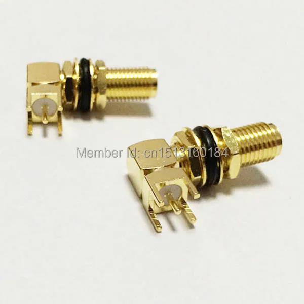 1 шт. SMA гнездо Гайка RF коаксиальный модем конвертер соединитель PCB крепление О