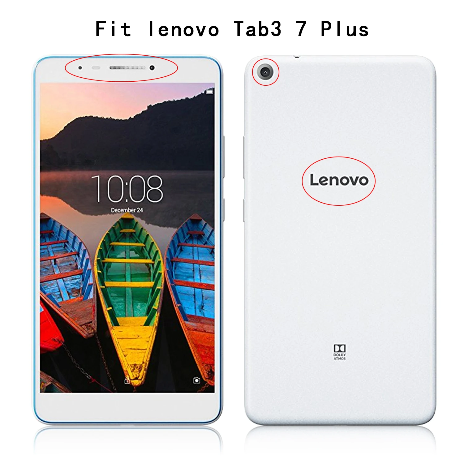 Чехол для планшета Lenovo TAB3 7 Plus 7703 7703x7 дюймов чехол из искусственной кожи + стилус в