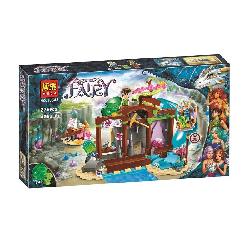 Bela Elves 41177 строительные блоки с драгоценными кристаллами модель игрушек для детей
