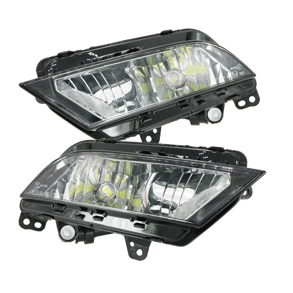 

2Pcs Car LED Light For Toledo Seat 2013 2014 2015 2016 2017 Front Bumper LED Fog Light Fog Lamp
