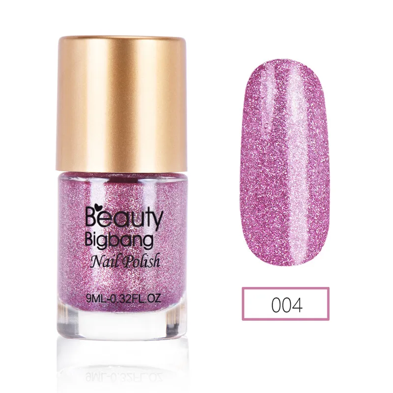 004 BeautyBigBang 9 мл Лак для ногтей Кристальные жемчужные бриллианты Блестящий лак для ногтей лак для маникюра Блестящий лак для ногтей - Цвет: 004