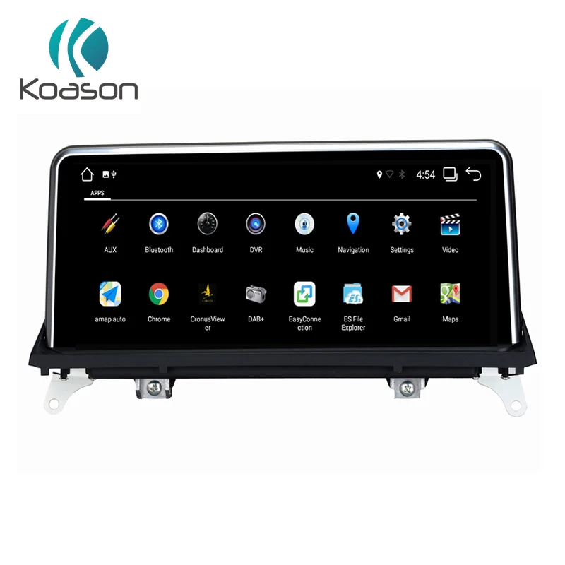 Koason 10 25 &quotips Экран Android 7 1 для BMW E70 E71 X5 X6 Bluetooth Wifi gps навигации автомобиля видео