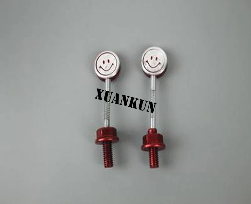 XUANKUN Электрический мотоцикл запасные части зеркало заднего вида декоративные части улыбающееся лицо весна встряхивание головки винт 8 мм Винт