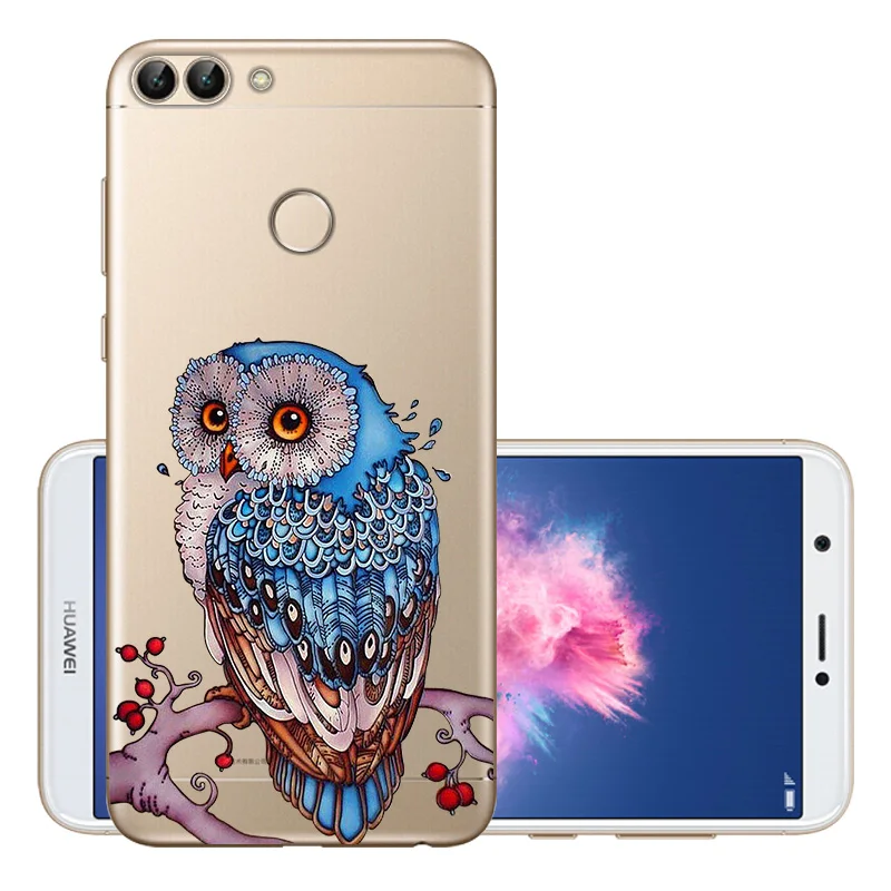 MTY CROWNPRO для huawei P умный чехол, Мягкий ТПУ силиконовый чехол, P умный чехол, чехол для телефона для Coque huawei P Smart Capa Enjoy 7S - Цвет: MTY