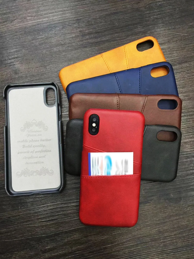 Для iPhone 11 Pro Max XS Max XR чехол для кредитных карт винтажный кожаный чехол-кошелек для iPhone 7 8 6S Plus с отделениями для карт Твердый чехол Fundas