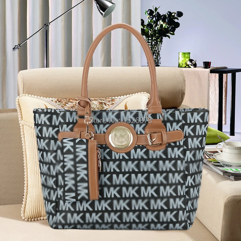 New arrival winter Great capacity hot sale handbag*fake designer bags women messenger PU bag american style | Багаж и сумки