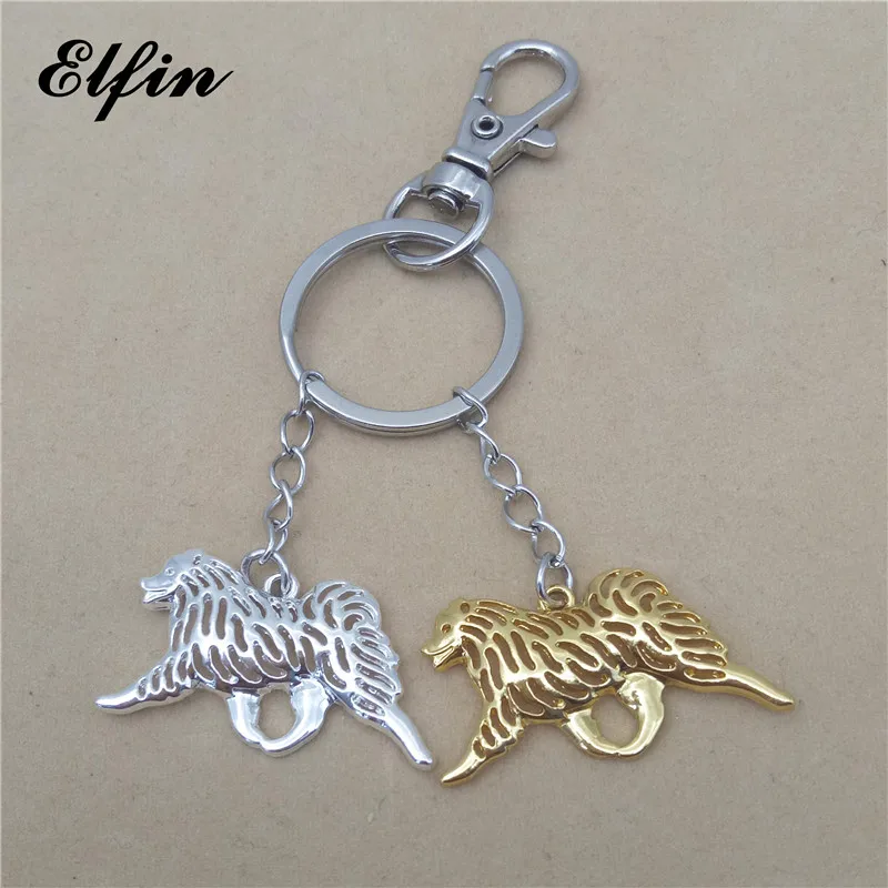 Модный брелок Elfin с движением самоида модные памятные украшения животными