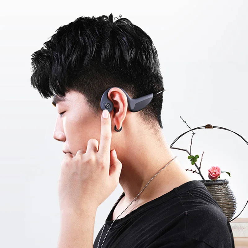 GYKZ Bluetooth 5 0 наушники костной проводимости беспроводные цепляющиеся за уши