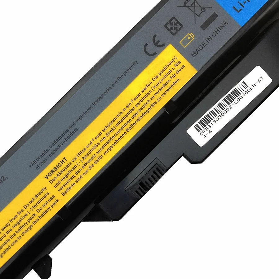 Аккумулятор ApexWay для Lenovo Y471D Y471N Y471P 57Y6625 57Y6626 121001073 121001074 L10C6F01 L10P6F01 L10P6Y01 L10S6F01 |
