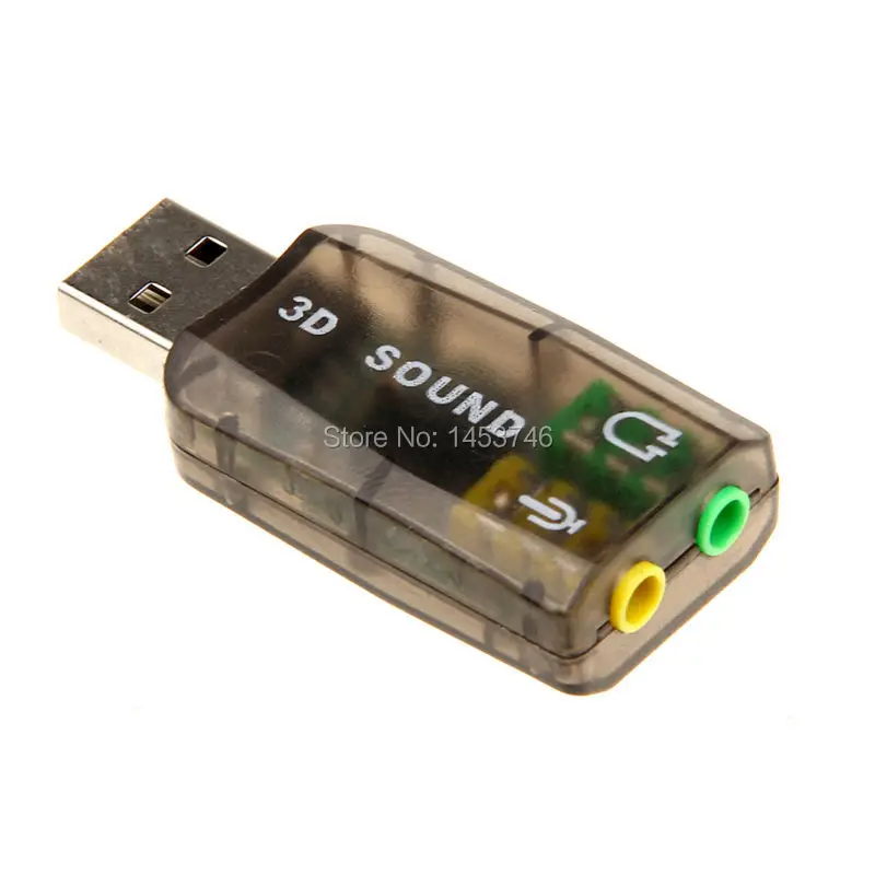 2015 High Quality 1 Piece Jack Converter Sound Card Adapter 3.5mm USB 2.0 Mic Speaker Audio Headset Microphone free shipping | Электроника