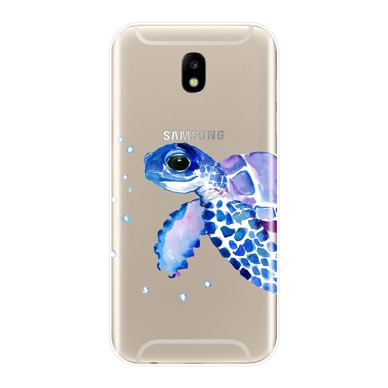 Задняя крышка для Samsung Galaxy J2 J5 J7 Prime J4 J6 J8 Plus 2018 силиконовый чехол черепаха телефона