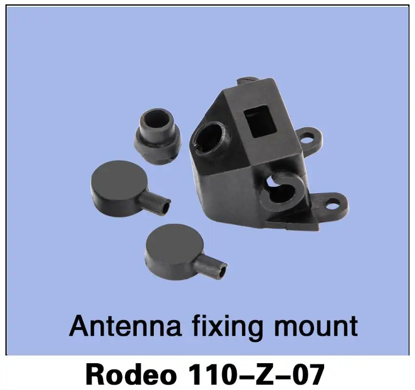 100% Оригинальный Walkera Rodeo 110 запасные части Антенна крепление Z 07 Бесплатная