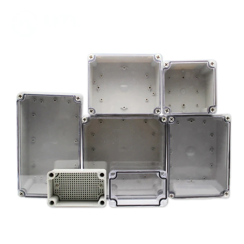 Пластиковая коробка большого размера ABS РАСПРЕДЕЛИТЕЛЬНАЯ КОРОБКА с прозрачным