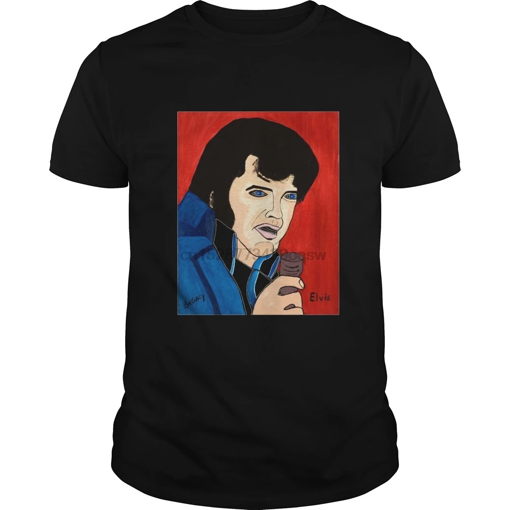 Мужская футболка с коротким рукавом Elvis John Wayne Gacy женская шифоновая крутая