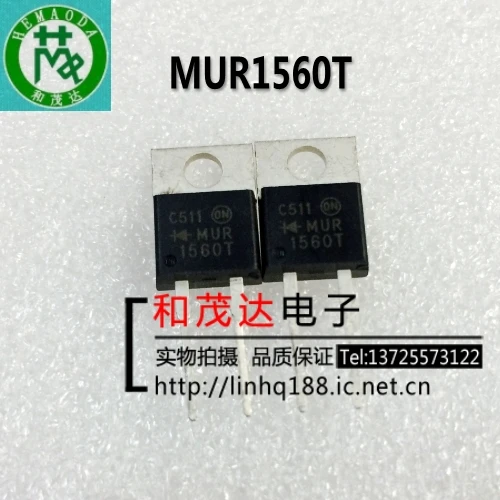 

5 шт./MUR1560T 1560T 600V TO-220-2 TO220-2