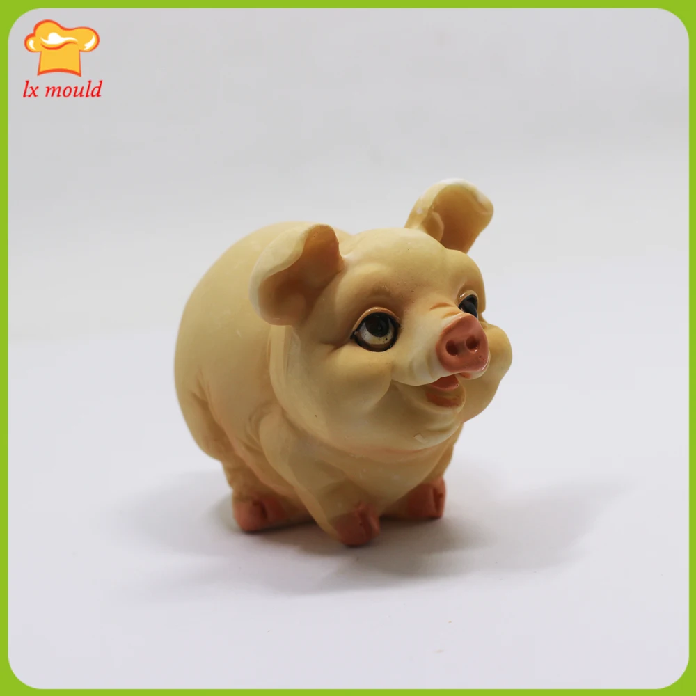 

LXYY Meng Pig Silicone Mould Aromatherapy Plaster Diffused Stone Handmade Soap DIY Mold