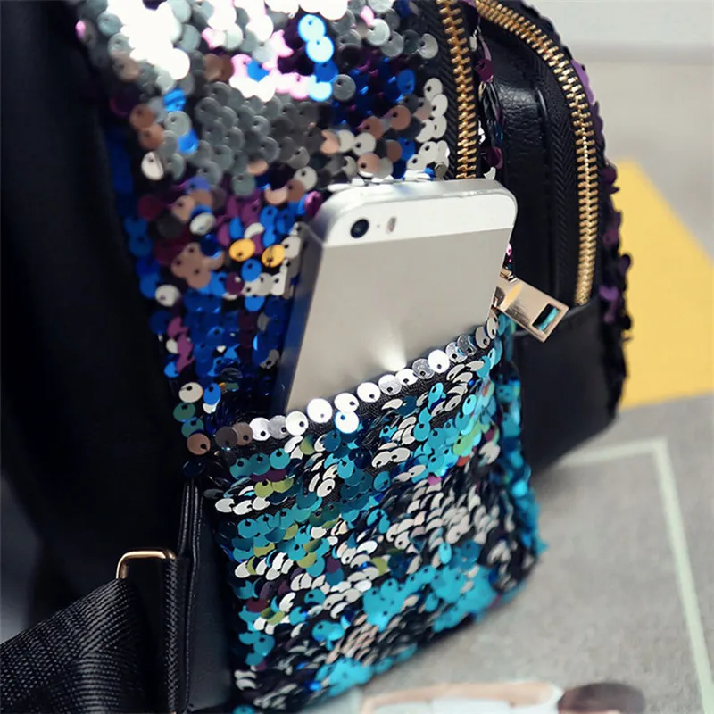 LXFZQ mochilas laser портфели для школ сумка рюкзак девочек Школьный с блестками rugzak sac a