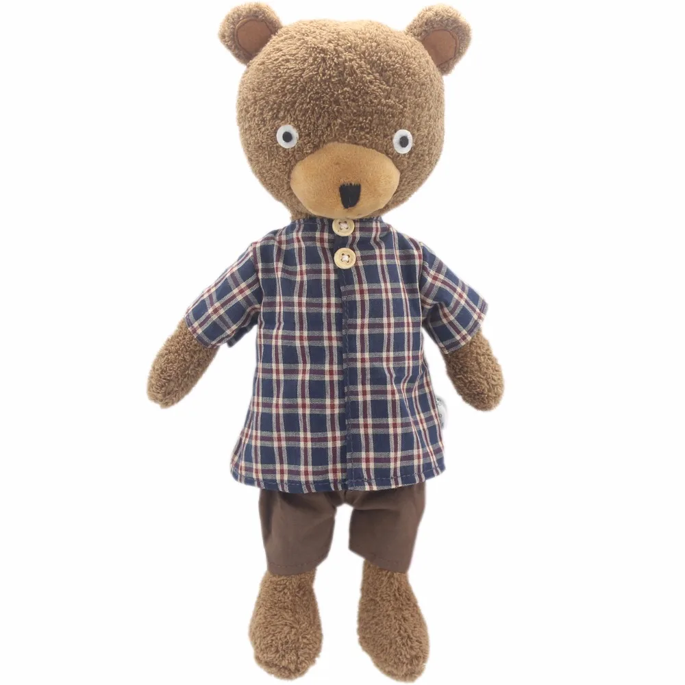 JESONN Stuffed Animals Bear Soft Plush Toys Teddy Dressed Dolls for Baby and Kid's Birthday Gifts 33 CM | Игрушки и хобби