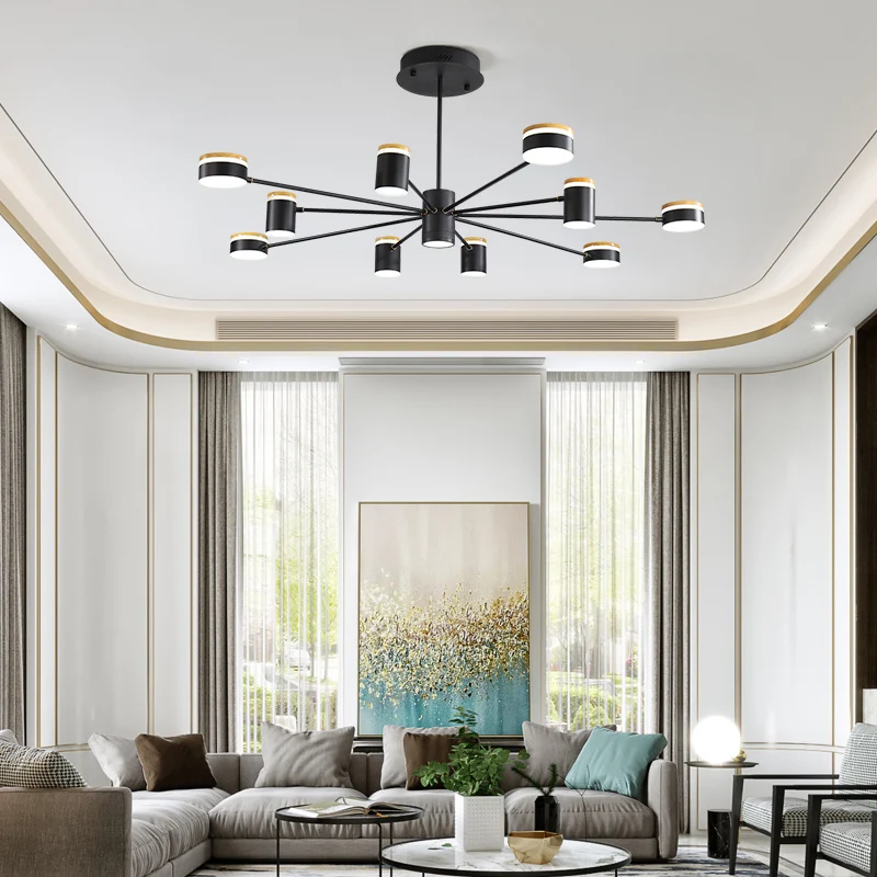 MDWELL Nordic led Pendant Lights For Living Bed Dining Room Shop hanglamp industrial lamp Postmodern Lamp light fixtures |