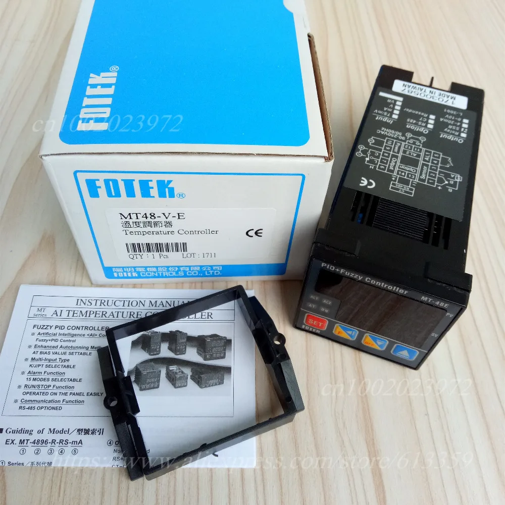 MT48-V-E SSR выход FOTEK PID + пушистый регулятор температуры 100% новый и оригинальный |