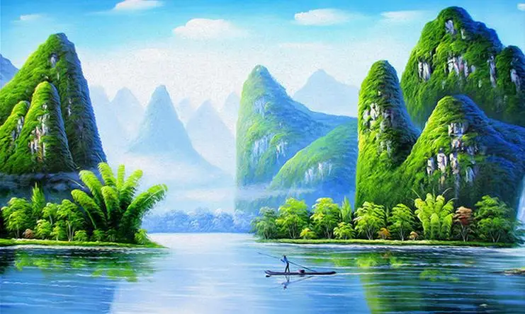 Картина Ландшафтный пейзаж настенные картины декоративные обои украшение для