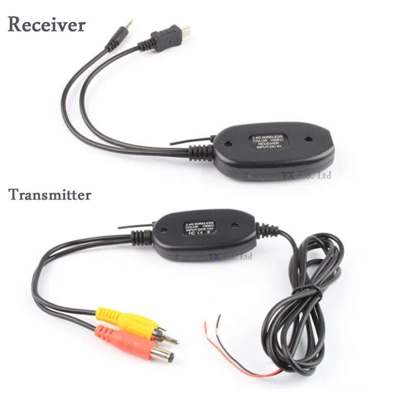 2017 Latest 2.4G Wireless Module 2.5mm For Car GPS Rear View Camera Transmitter and Receiver Parking Aystem Accessory |