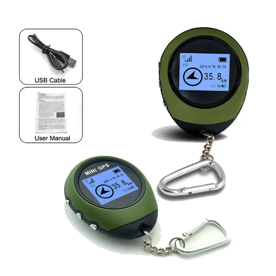 KOMMANDER GPS Tracker Tracking Device Travel Portable Keychain Locator Pathfinding Motorcycle Vehicle Sport Handheld | Автомобили и