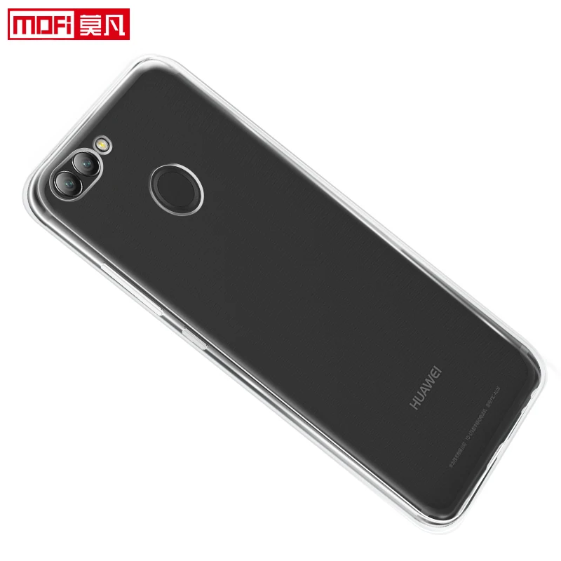 Прозрачный чехол для Huawei Nova 2 мягкий из ТПУ силикона задняя крышка Mofi прозрачный 5