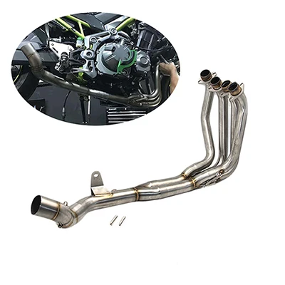 ZS Racing для Kawasaki Z900 мотоцикл полная система модифицированный Глушитель выхлопная труба средняя труба без шнуровки - Цвет: A 01