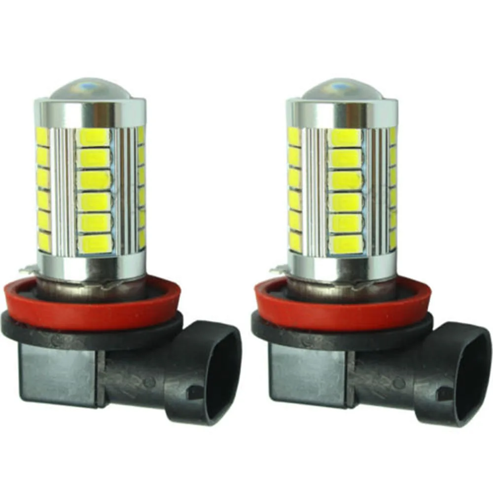 YSY 2X H4 H16 H7 H11 9005 9006 P13W 33 светодиодный 5630 SMD 33SMD 5730 белый авто объектив туман