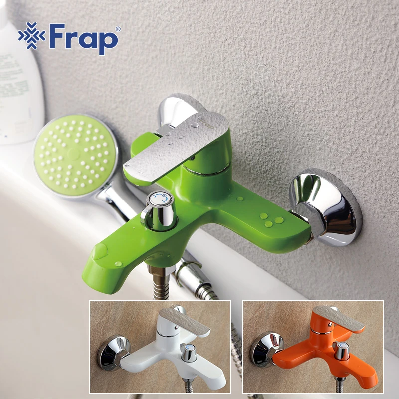 Новый Белый душевой смеситель FRAP F3231 для ванной комнаты Водопад система