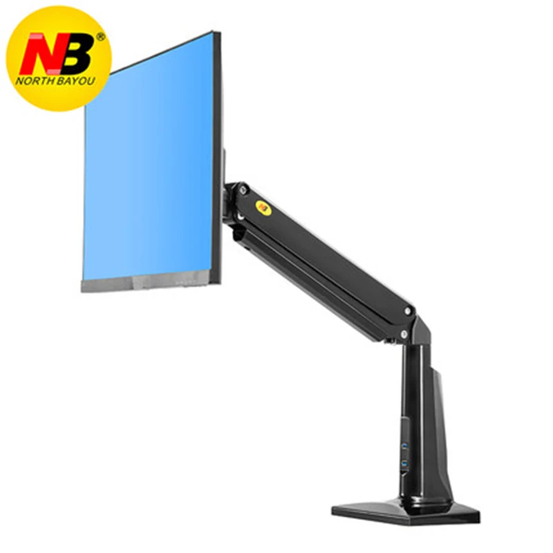 Новый NB F37 алюминиевый полный Motion 24 37 дюймов держатель монитора газовая пружина
