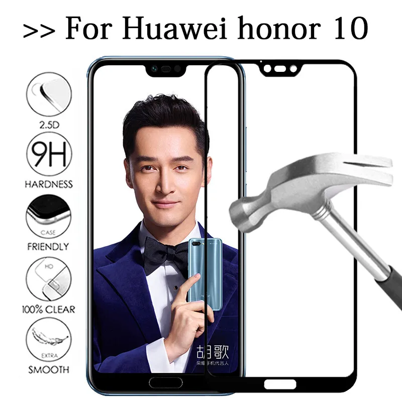 Безопасное закаленное стекло для huawei honor 10 защитное на COL L29 honer 5 84 &quotЗащитная