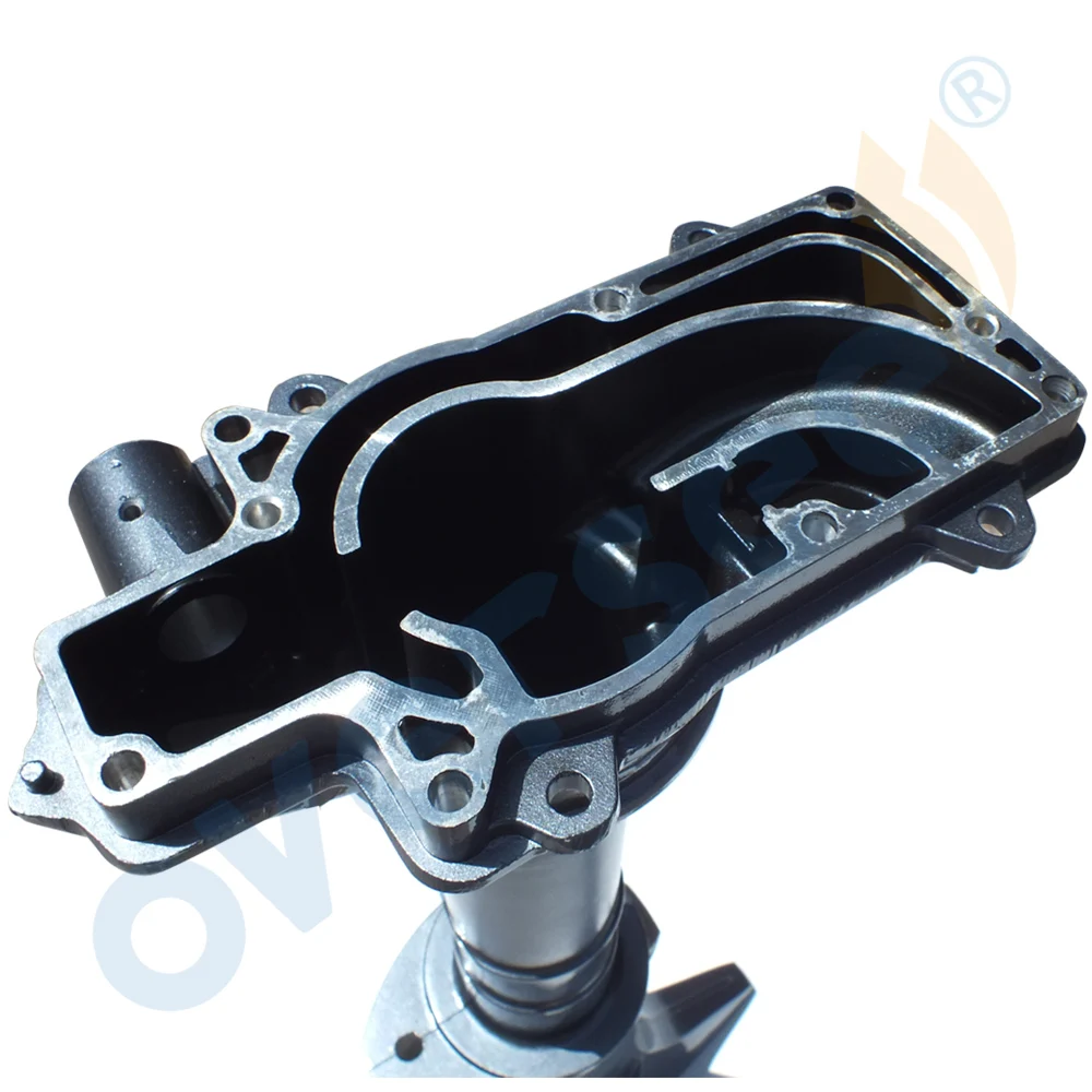 Лодочный мотор 6E0 45111 верхний корпус для Yamaha 4HP 5HP подвесной 02 4D|Лодочный мотор| |