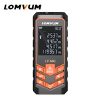 Дальномер LOMVUM LV 66U, лазерный, автоматический измеритель расстояния, электронный анализ, измерение инструмент дальномер, 40-120 м
