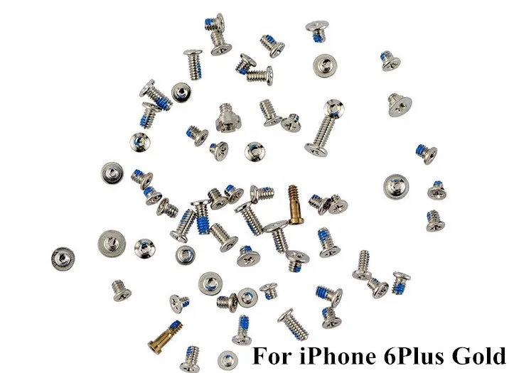 Полный набор винтов для iPhone 4 4S 5 5S 5C SE 6 6Plus 6S 6SP полный комплект с 2 нижней док