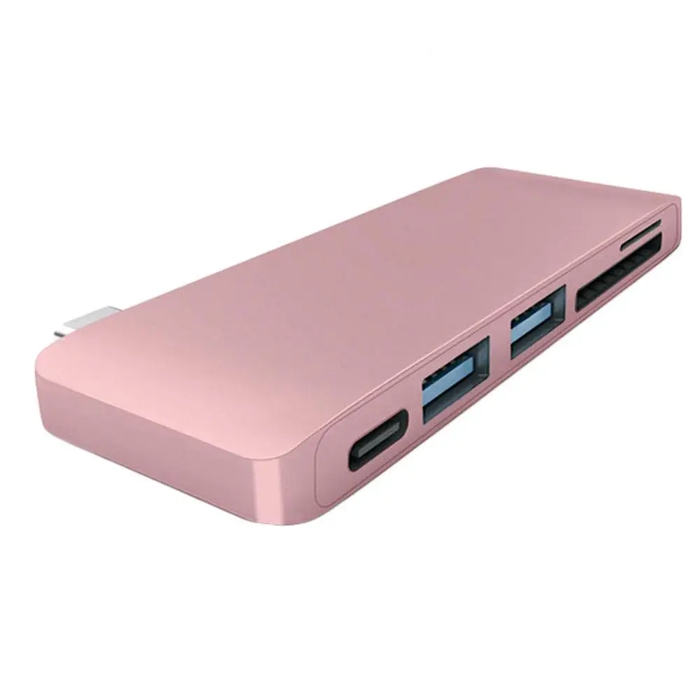 EastVita USB 3 0 Портативный Type-C 5-в-1 комбинированный адаптер концентратора и кардридер