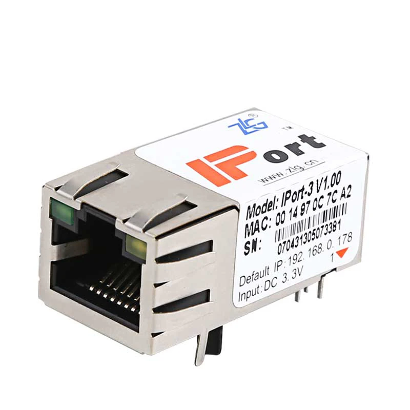 Последовательный порт в Ethernet модуль IPORT-3 TTL RJ45 конвертер последовательный