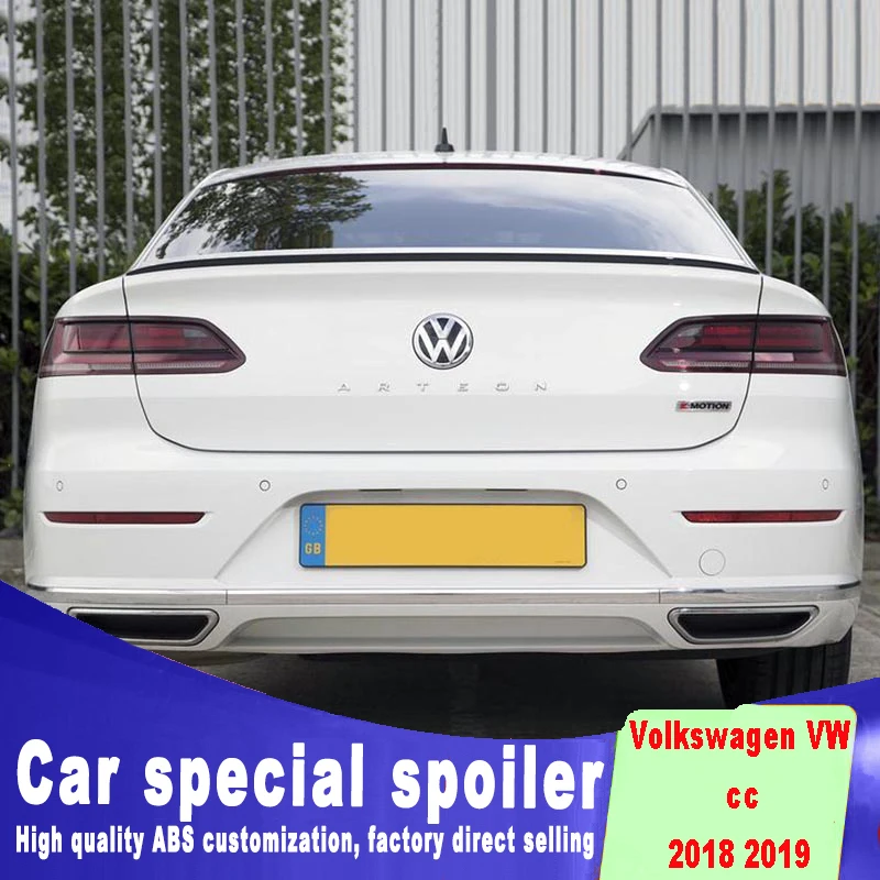 Новый дизайн и высокое качество 2018 2019 для Volkswagen CC задний багажник крылья спойлер