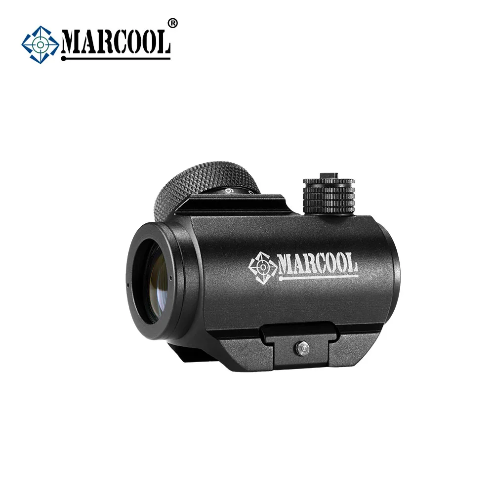 Marcool 1x20 Glock 17 19 прицел с красной точкой 20 мм виверным Рельсом для охотничьей