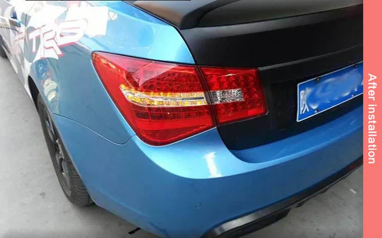 AKD автомобильный Стайлинг для Chevrolet Cruze задний светильник s Benz дизайн 2012 Cruze светодиодный задний светильник DRL+ тормоз+ Парк+ сигнал