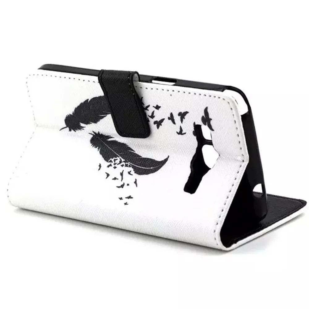 Filp Кожаный Чехол case Для Samsung Самсун Grand prime G530 Кошелек Стенд Книга Стиль ТПУ PU Leather