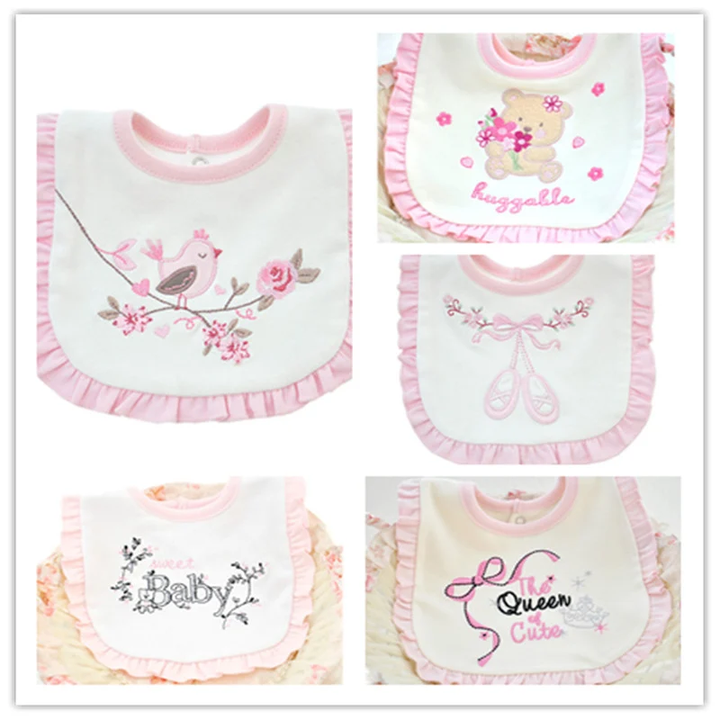 Детские нагрудники банданы из мягкого хлопка в розовом стиле|bandana bibs|bandana style bibsgirl