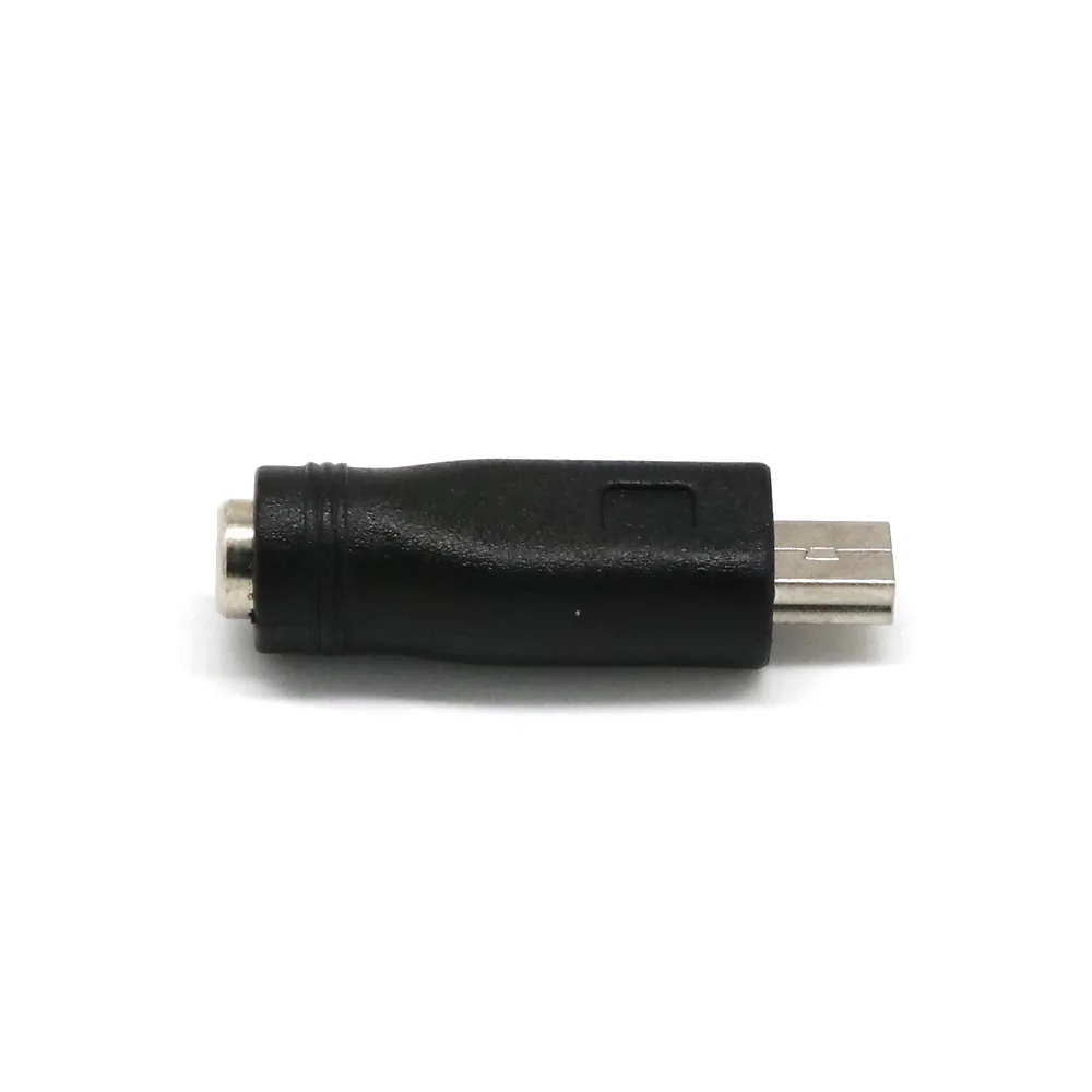 Высокое качество Мини адаптер питания зарядное устройство DC Женский к Male Micro USB 1