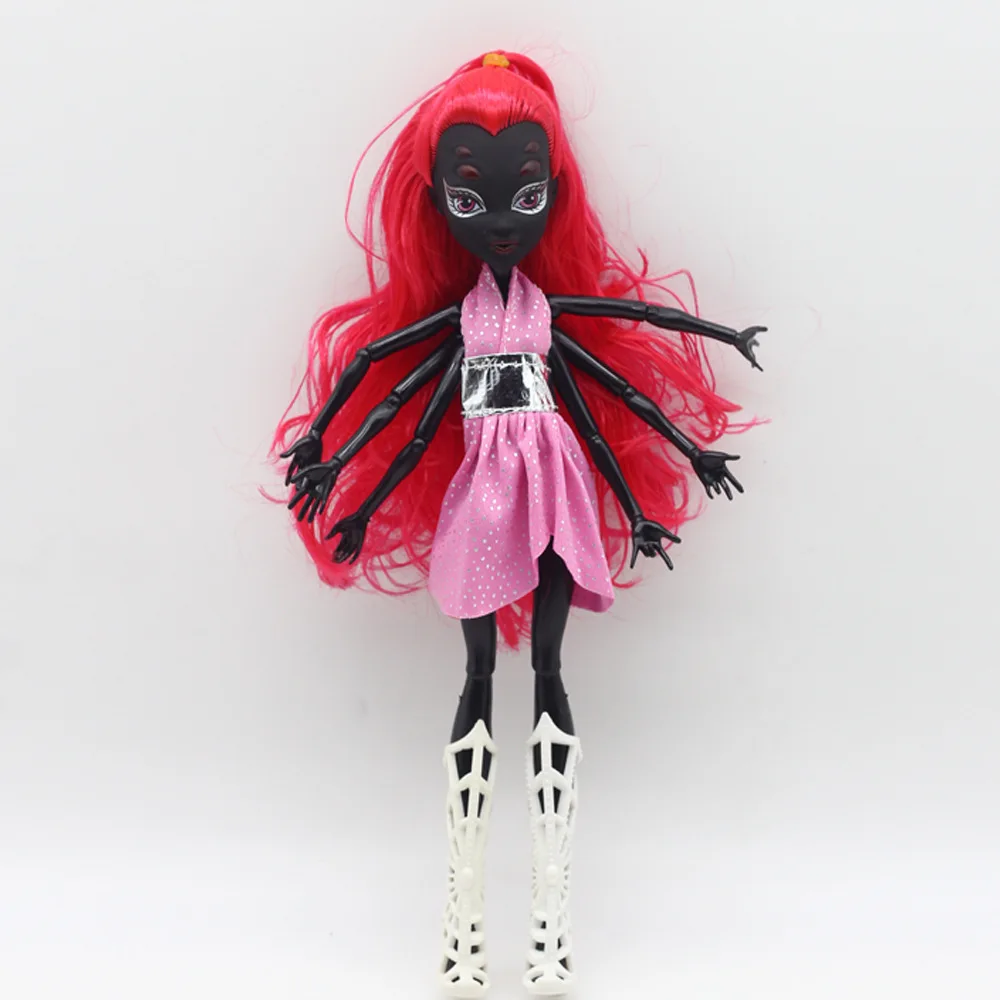 1 шт. модные куклы монстры Draculaura/Clawdeen Wolf/ Frankie Stein / Black WYDOWNA Spider подвижное тело