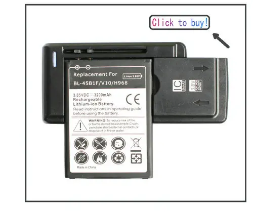 Seasonye 5 шт./лот 3200 мА/ч, BL-45B1F Замена Батарея для LG BL-45B1F V10 H968 мА/ч. Аккумулятор Bateria Batterij+ код для отслеживания отправления