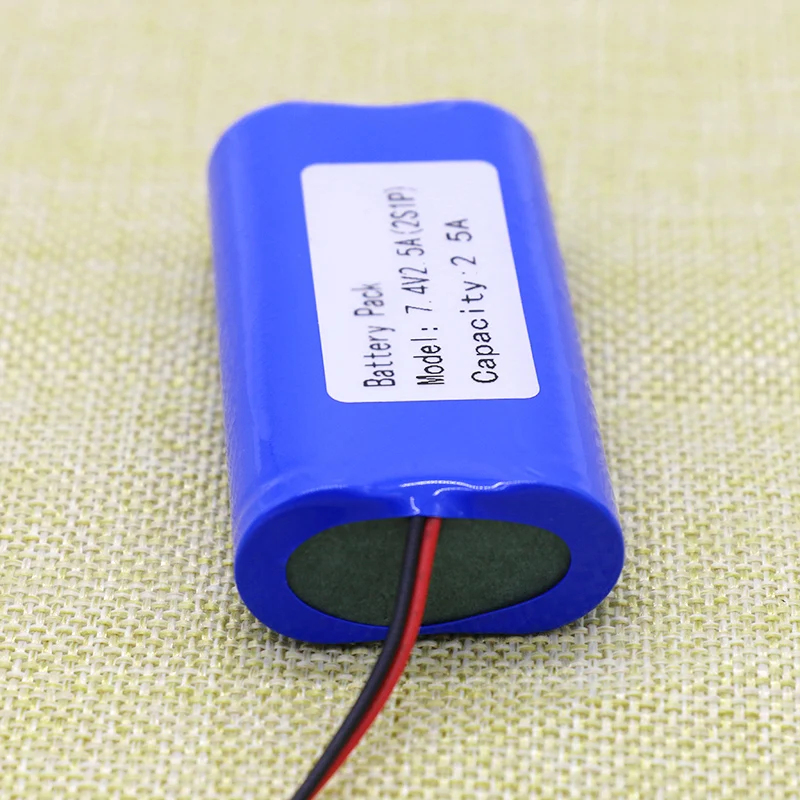 KLUOSI 7,4 V/8,4 V 2S1P 2500mAh аккумулятор 18650 аккумулятор перезаряжаемый аккумулятор для велосипедных фар/CCTV/камеры/Электрический